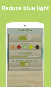 اسکرین شات برنامه Bluelight Filter - Night Mode 4