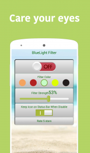 اسکرین شات برنامه Bluelight Filter - Night Mode 1