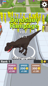 اسکرین شات 1 بازی Dinosaur Rampage