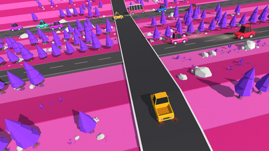 اسکرین شات 7 بازی Traffic Run!: Driving Game