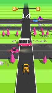 اسکرین شات 4 بازی Traffic Run!: Driving Game