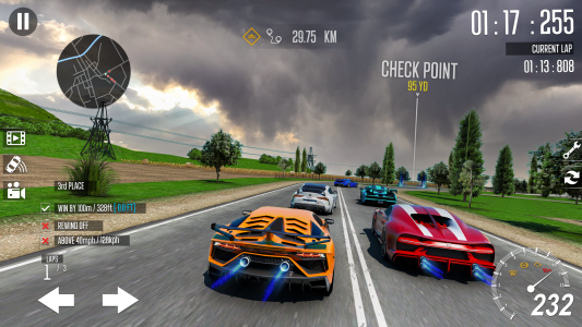 اسکرین شات 3 برنامه Ultimate Car Driving Games