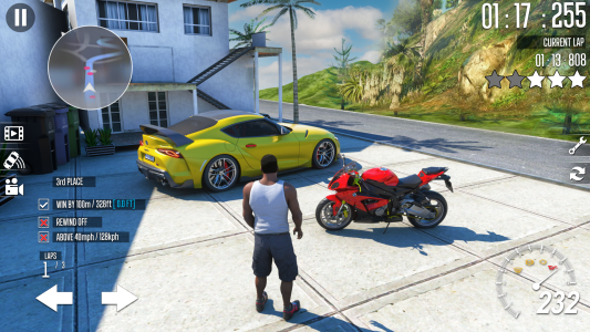 اسکرین شات 1 برنامه Extreme Car Driving Games