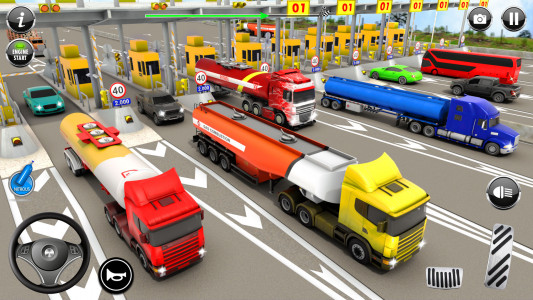 اسکرین شات برنامه Oil Tanker Truck Driving Games 5