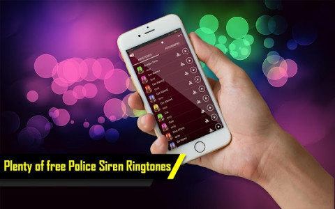 اسکرین شات برنامه Police Siren Ringtones-Police Siren Sounds 2021 3