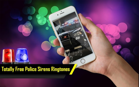 اسکرین شات برنامه Police Siren Ringtones-Police Siren Sounds 2021 5