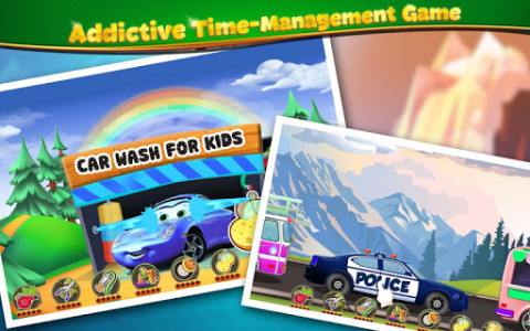 اسکرین شات بازی Kids Car Washing : Super Car Cleaning Game 2019 1