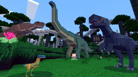 اسکرین شات برنامه Jurassic Mods for Minecraft PE 2