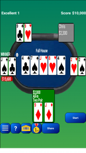 اسکرین شات بازی Texas Hold'em Poker 1
