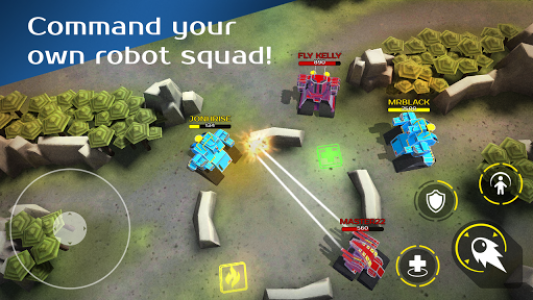 اسکرین شات بازی World of Shooting Robots 2