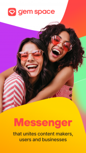 اسکرین شات 1 برنامه Online chat, calls - Gem Space
