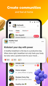 اسکرین شات برنامه Online chat, calls - Gem Space 4