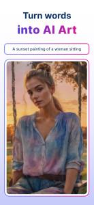 اسکرین شات 4 برنامه Gencraft - AI Art Generator