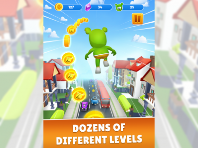 اسکرین شات بازی Gummy Bear Run: Running Games 5