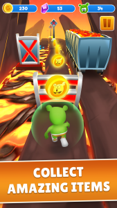 اسکرین شات بازی Gummy Bear Run: Running Games 4