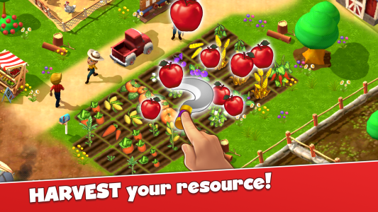 اسکرین شات 3 بازی Happy Farm Town - Farm Games