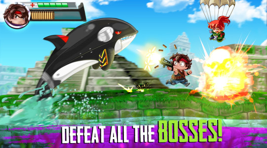 اسکرین شات 1 بازی Ramboat 2 Action Offline Game