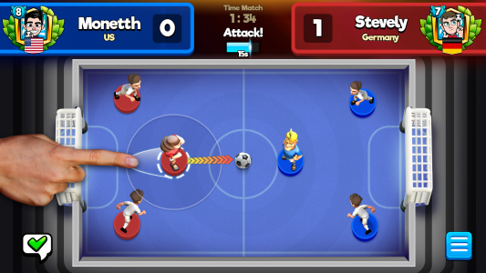 اسکرین شات بازی Soccer Royale: Pool Football 2