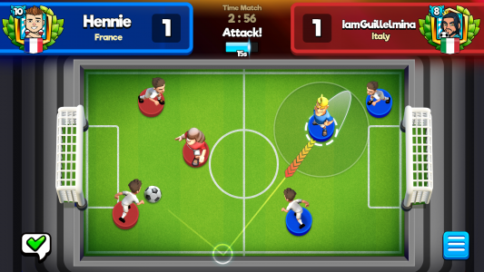 اسکرین شات بازی Soccer Royale: Pool Football 1