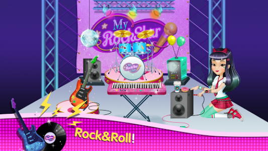 اسکرین شات بازی My RockStar Girls - Band Party 5