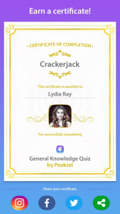 اسکرین شات 5 برنامه General Knowledge Quiz