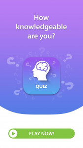 اسکرین شات 1 برنامه General Knowledge Quiz