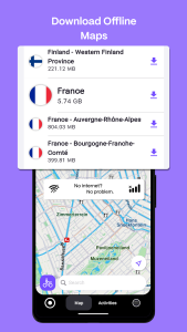 اسکرین شات 1 برنامه Magic Earth Navigation & Maps