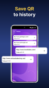 اسکرین شات 5 برنامه QR Code: Scan & Generate