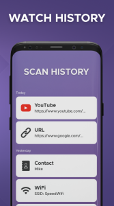 اسکرین شات 4 برنامه QR Code: Scan & Generate