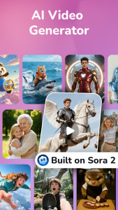 اسکرین شات 1 برنامه YearCam: AI Video Generator