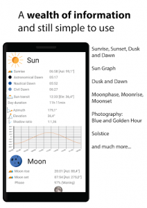 اسکرین شات برنامه Sun Locator Lite (Sun and Moon) 3