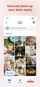 اسکرین شات 2 برنامه G Cloud Backup