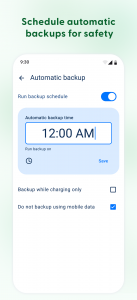 اسکرین شات 5 برنامه G Cloud Backup