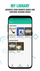اسکرین شات برنامه Gutenberg: Classic Books 8