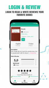 اسکرین شات برنامه Gutenberg: Classic Books 4