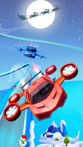 اسکرین شات 2 بازی FlyCar : Race Rush 3D