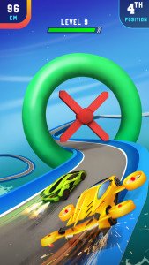 اسکرین شات 4 بازی FlyCar : Race Rush 3D