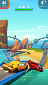 اسکرین شات 3 بازی FlyCar : Race Rush 3D