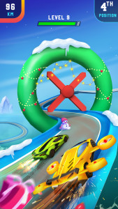 اسکرین شات 4 بازی FlyCar : Race Rush 3D
