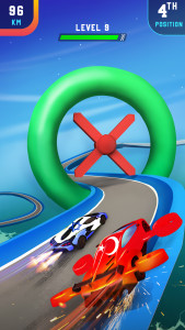 اسکرین شات 1 بازی FlyCar : Race Rush 3D