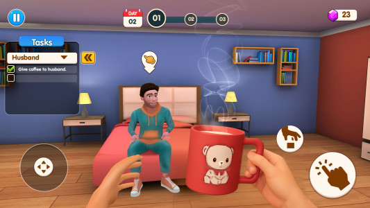 اسکرین شات 1 بازی Mother Family Life Simulator