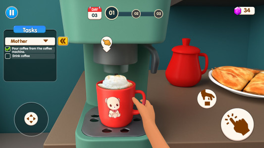 اسکرین شات 4 بازی Mother Family Life Simulator