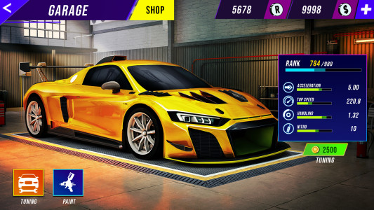 اسکرین شات 2 بازی Nitro League: Car Racing Games