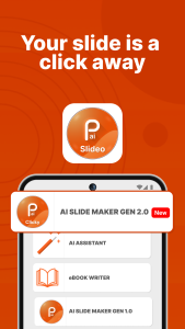 اسکرین شات 1 برنامه Presentation AI Maker Creator