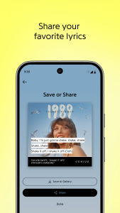 اسکرین شات 4 برنامه Genius — Song Lyrics Finder