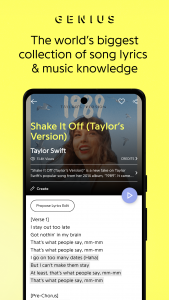 اسکرین شات برنامه Genius — Song Lyrics Finder 1