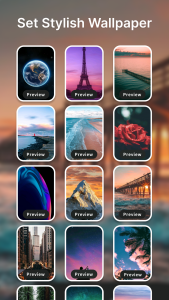 اسکرین شات برنامه Notify - Aesthetic Lock Screen 6