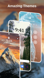 اسکرین شات برنامه Notify - Aesthetic Lock Screen 3