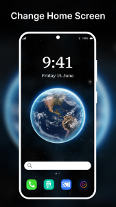 اسکرین شات برنامه Notify - Aesthetic Lock Screen 5