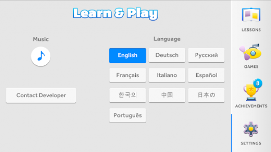 اسکرین شات بازی English for Kids: Learn & Play 6